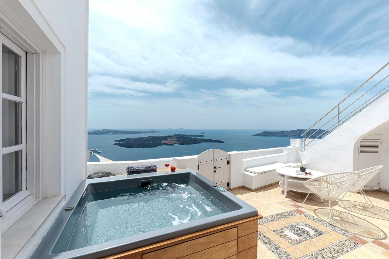 Calderas Hug & Panoramic Sea View - 3 Lux Suites Imerovígli Extérieur photo