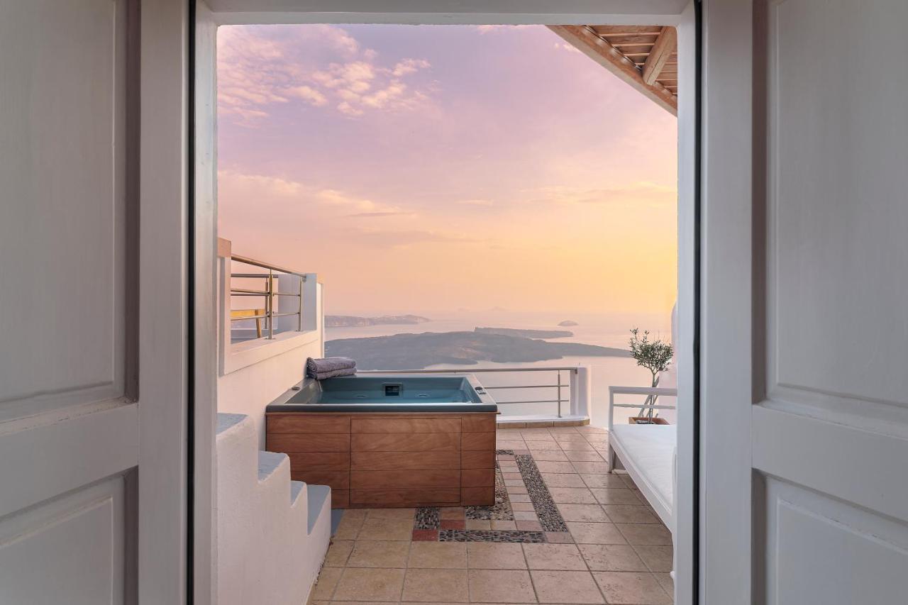 Calderas Hug & Panoramic Sea View - 3 Lux Suites Imerovígli Extérieur photo