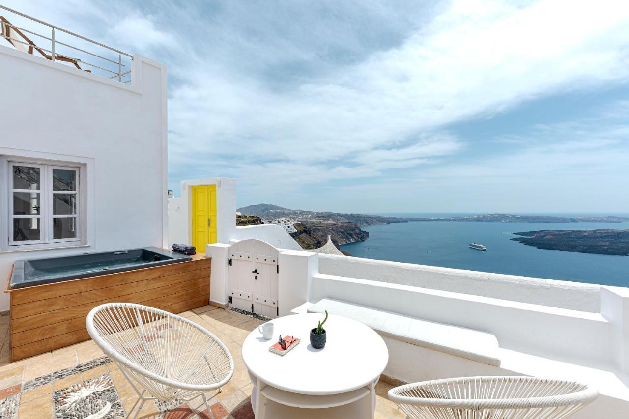 Calderas Hug & Panoramic Sea View - 3 Lux Suites Imerovígli Extérieur photo