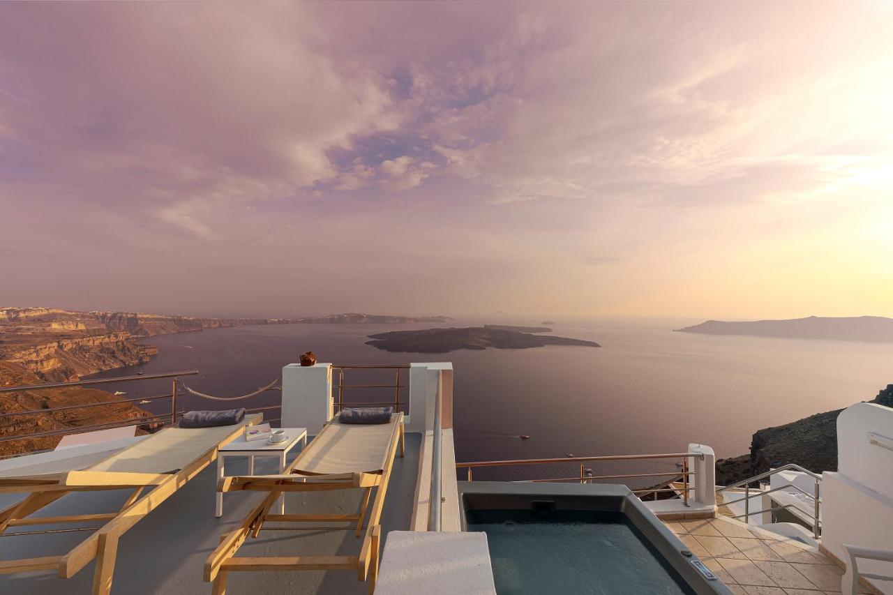Calderas Hug & Panoramic Sea View - 3 Lux Suites Imerovígli Extérieur photo