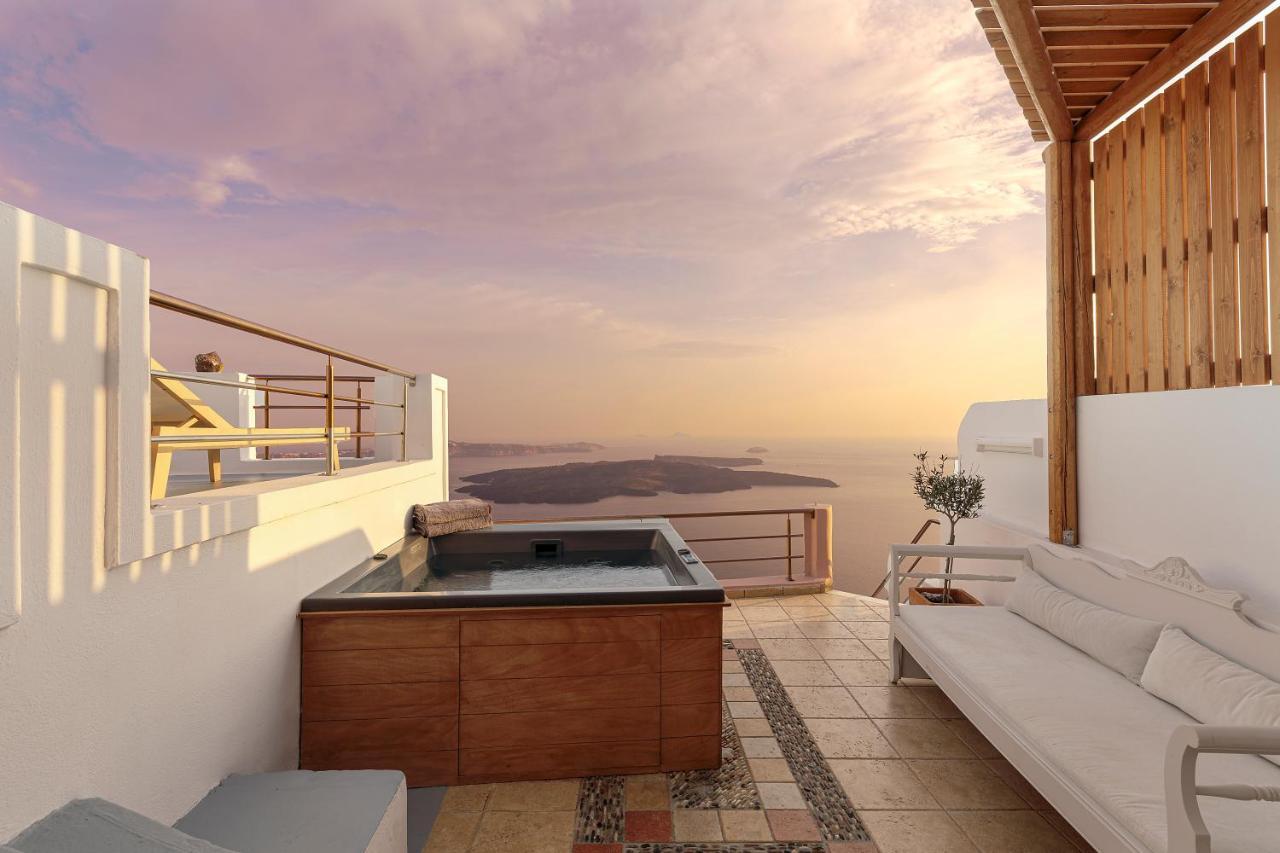 Calderas Hug & Panoramic Sea View - 3 Lux Suites Imerovígli Extérieur photo